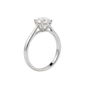 Anillo Solitario - Anillo Oro italiano 18k