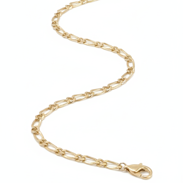 Cadena tres por uno - Oro Italiano