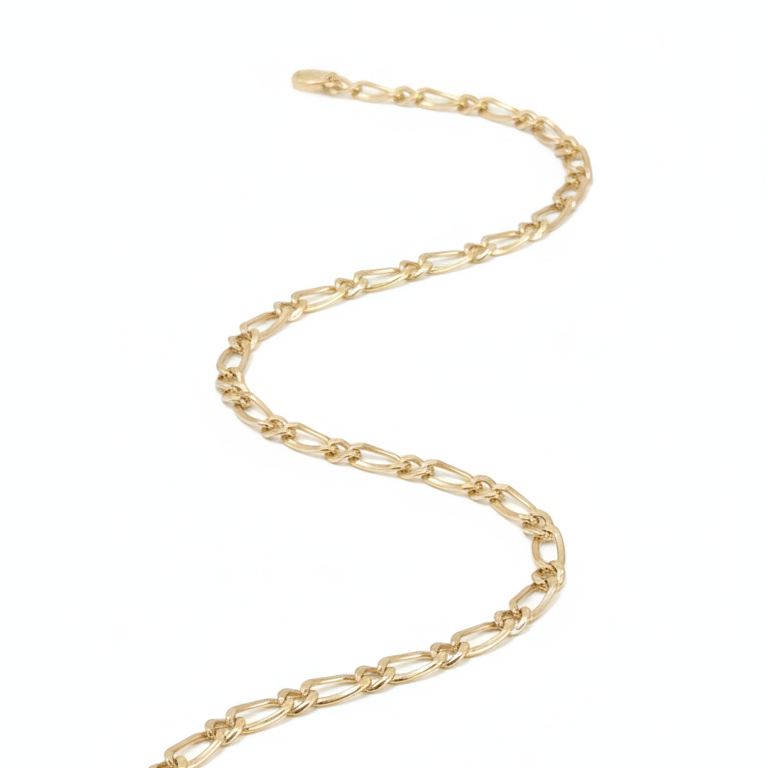 Cadena tres por uno - Oro Italiano