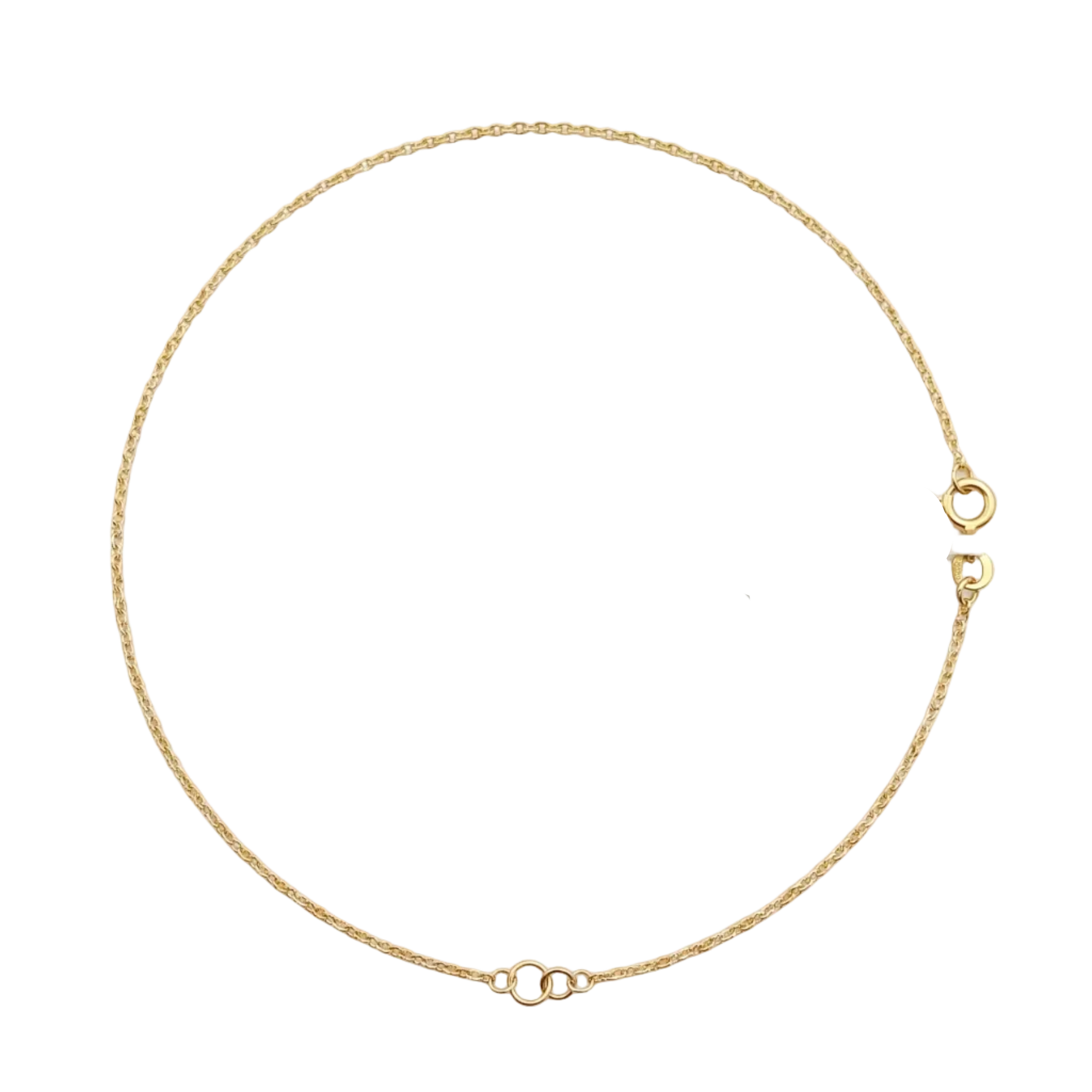 Tobillera Luz de Verano - Tobillera Oro Italiano 18k