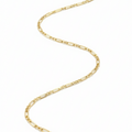 Cadena fina tres por uno- Oro Italiano