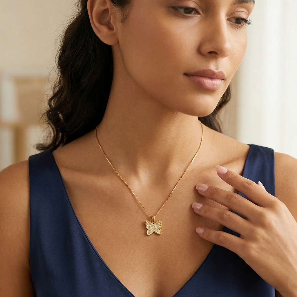 Colgante Lúmina - Colgante Oro italiano 18k
