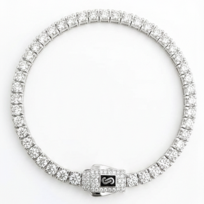 Pulsera Cubana Oro Italiano