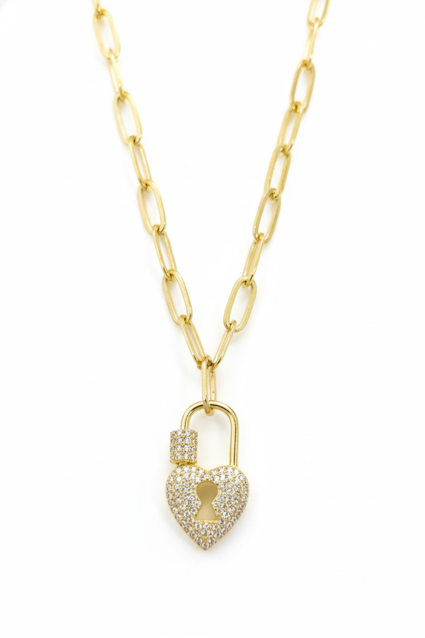 PULSERA CANDADO CORAZON