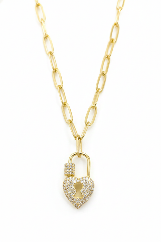 PULSERA CANDADO CORAZON