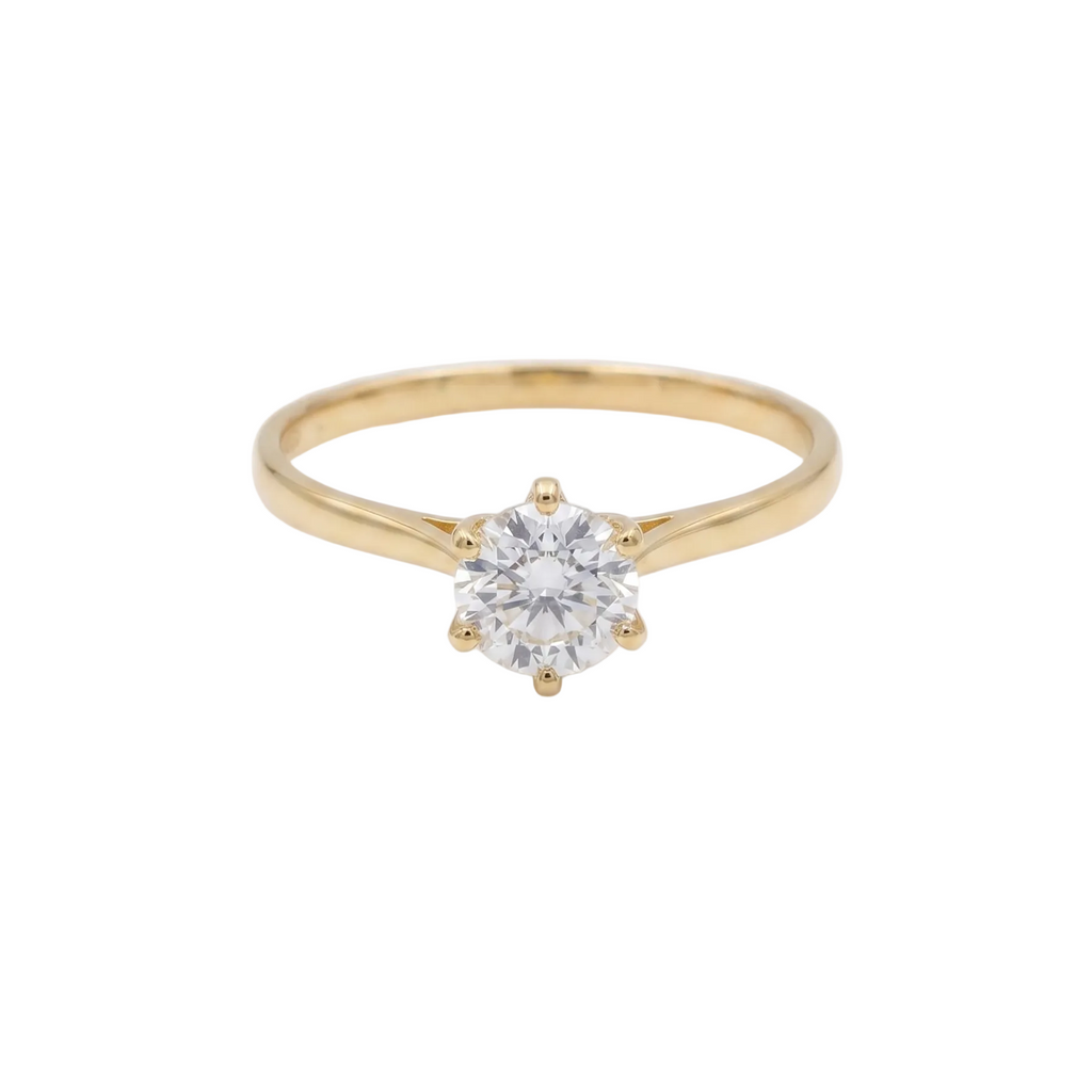 Anillo en Oro - Anillo Oro italiano 18K