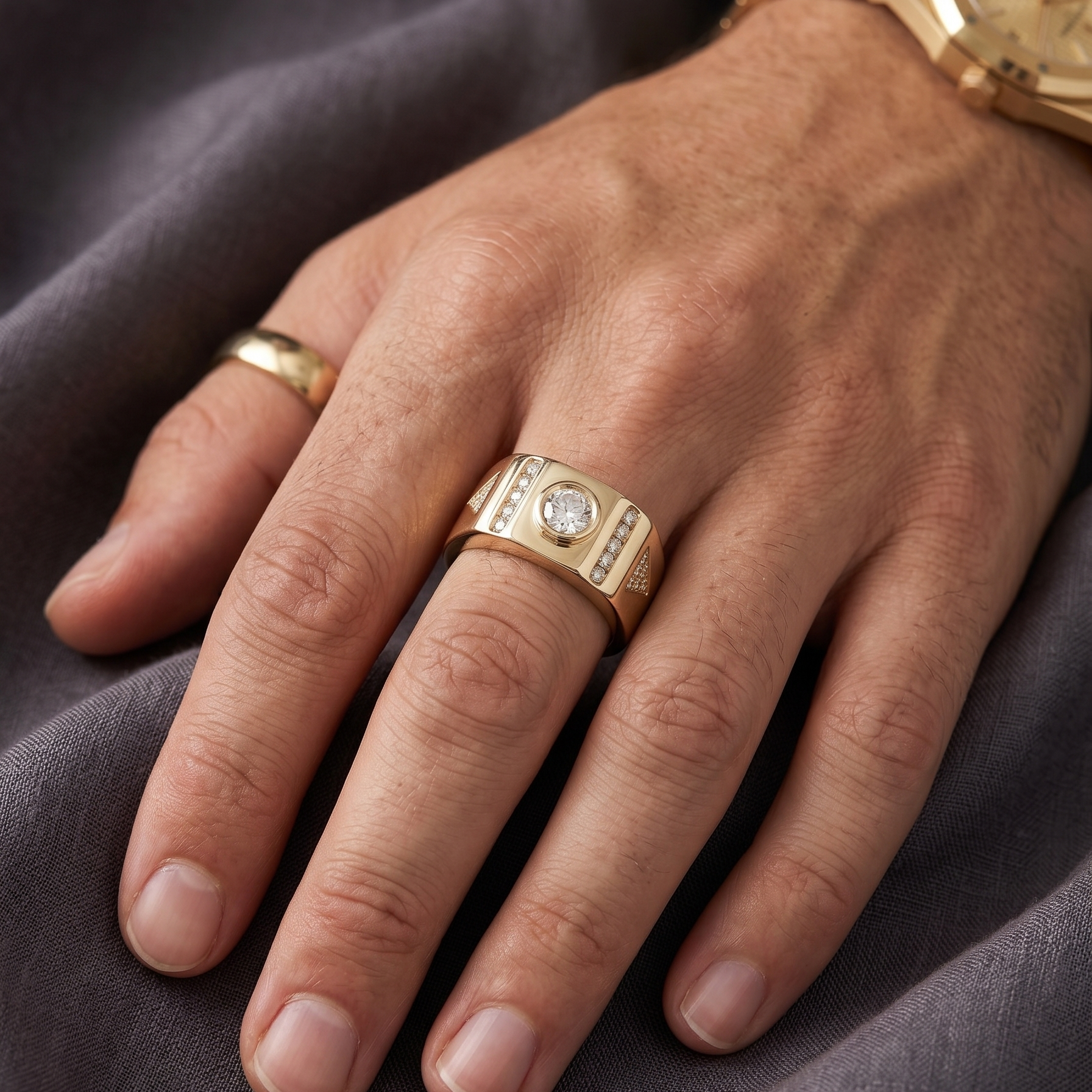 Anillo Amuleto - Anillo Oro 18k
