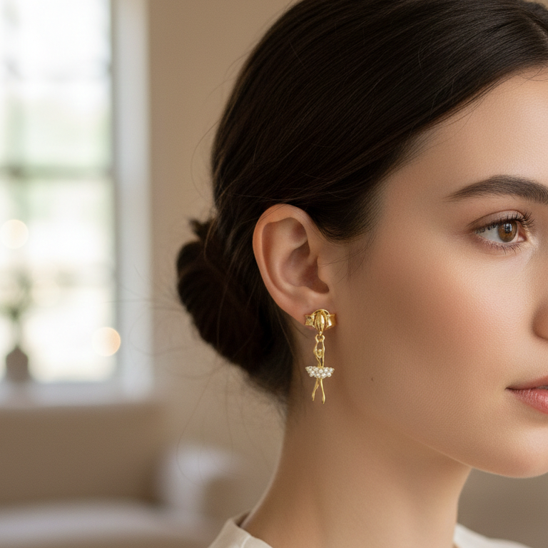 Aros Bailarina - Aros Oro italiano 18k