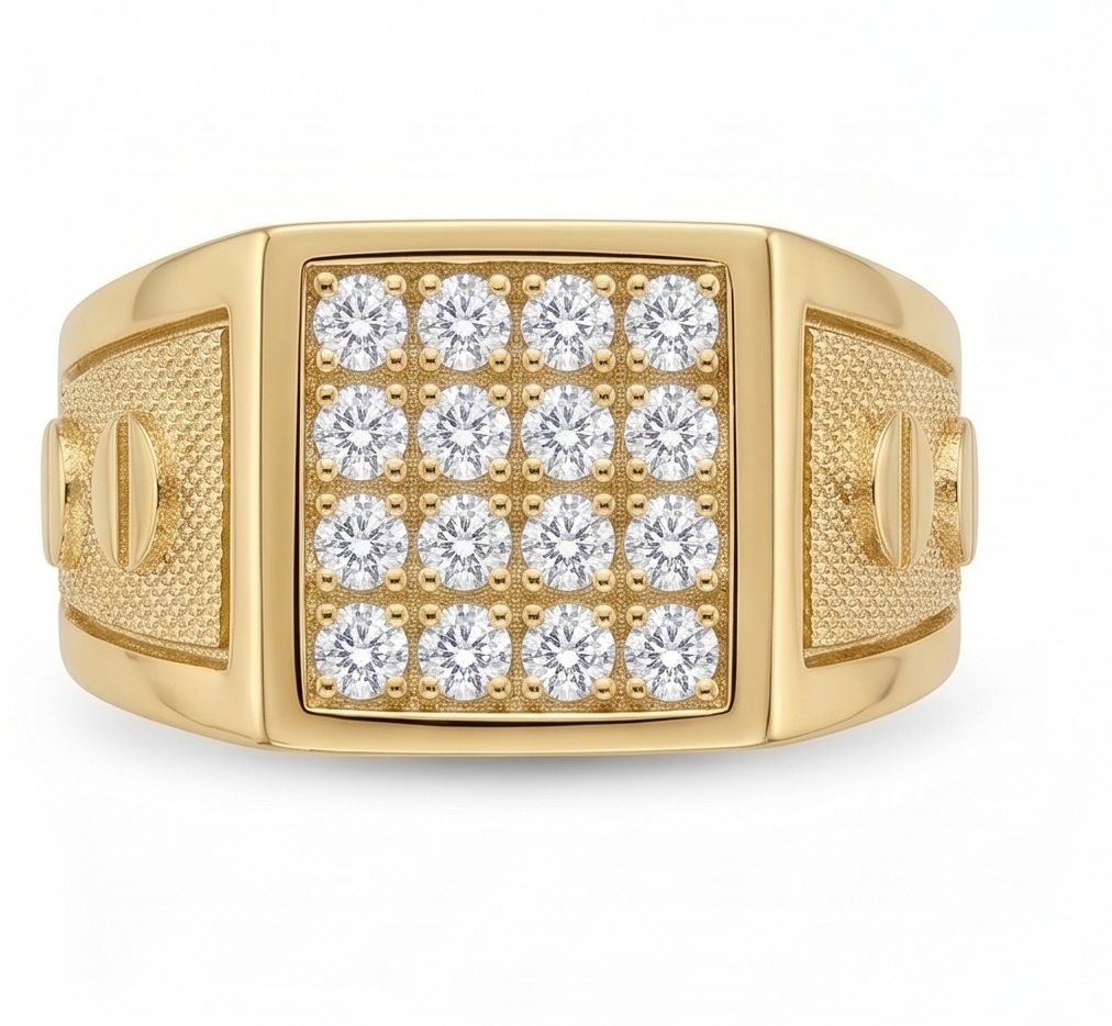 Anillo Matrix - Anillo Oro 18k