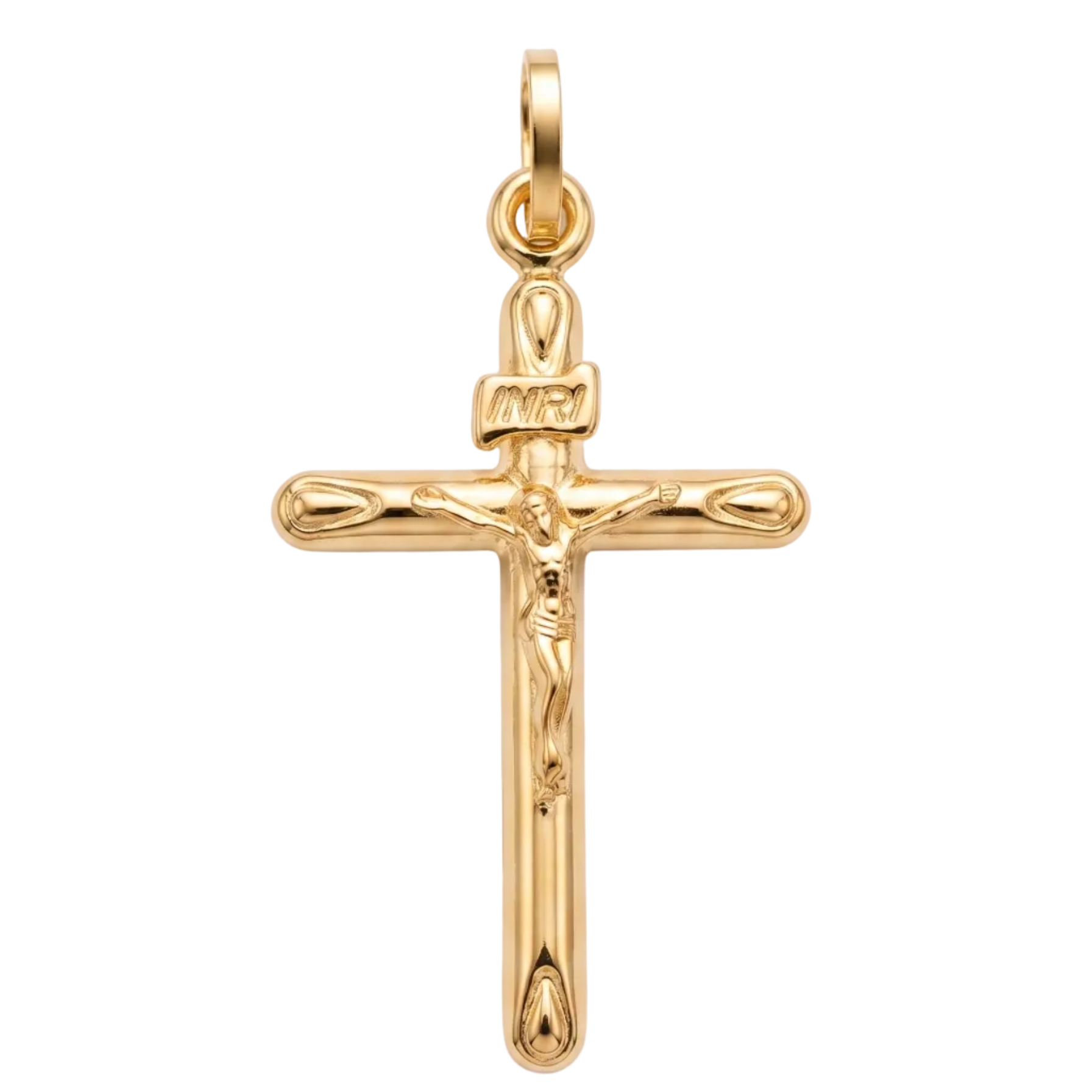 Colgante Cruz - Colgante Oro italiano 18k
