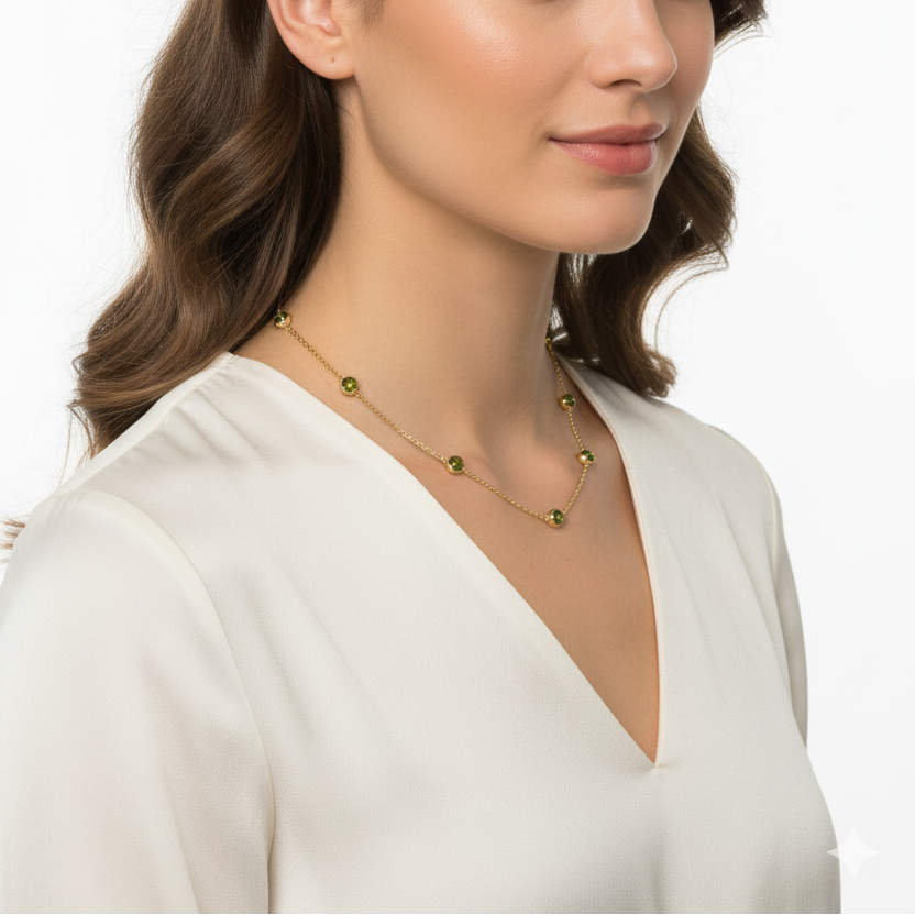 COLLAR PUNTOS DE LUZ