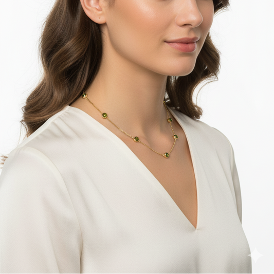 COLLAR PUNTOS DE LUZ