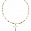 Collar Perlas - Collar Bañado en Oro Amarillo