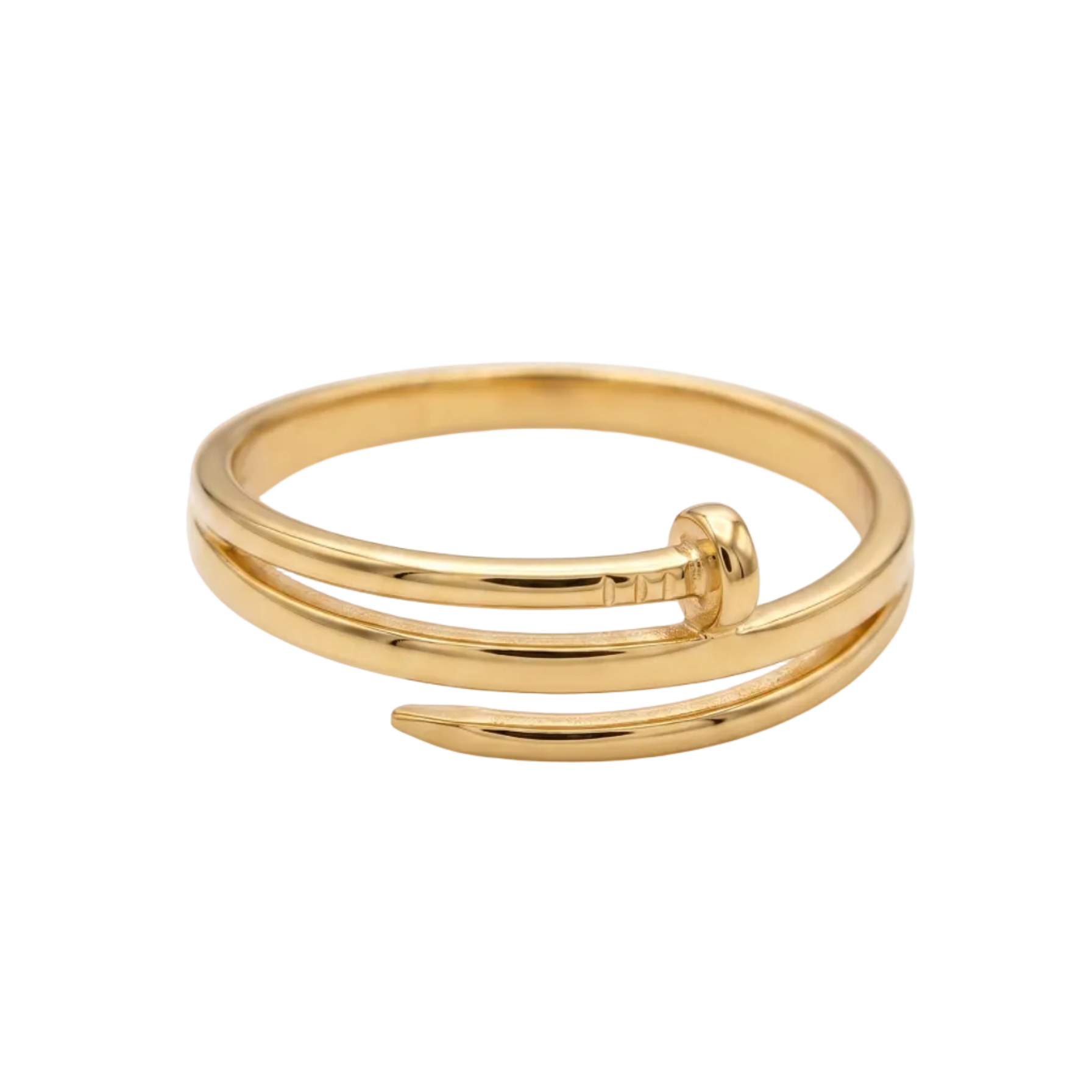 Anillo Clavo Esencial Oro - Anillo Oro italiano 18K