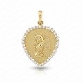 Colgante Angelito - Colgante Oro italiano 18k