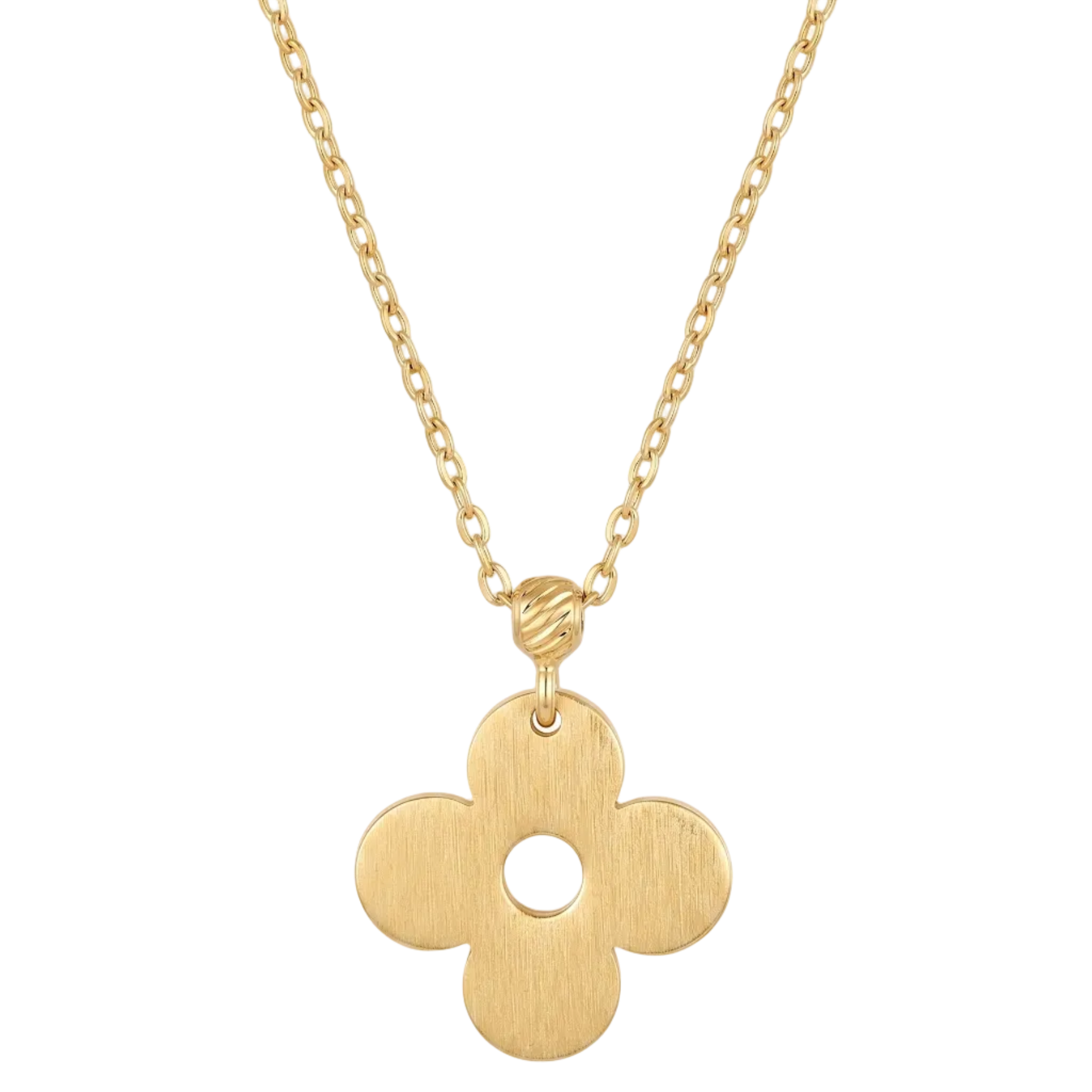 Collar Aura Floral - Collar Oro italiano 18k