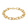 Pulsera Lazo Eterno - Pulsera Oro Italiano 18k