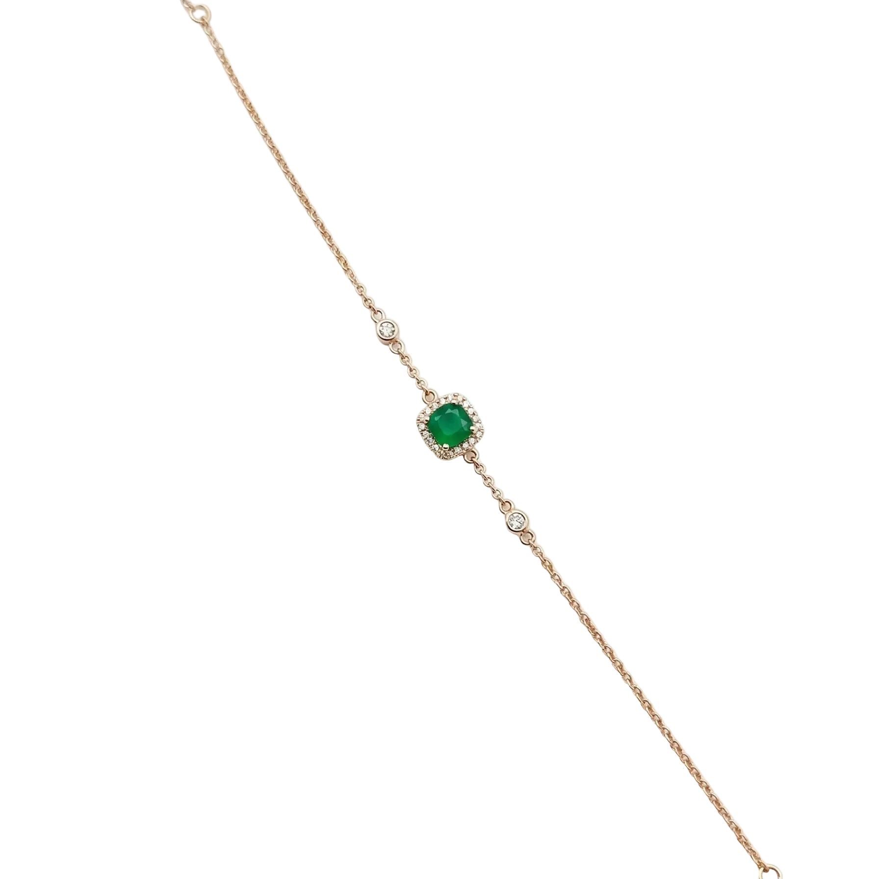 Pulsera Celeste - Pulsera Oro Italiano 18k