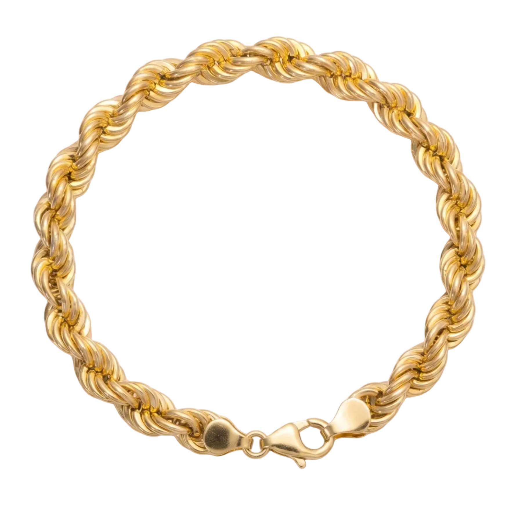 Pulsera Cordón Royale - Pulsera Oro Italiano 18k