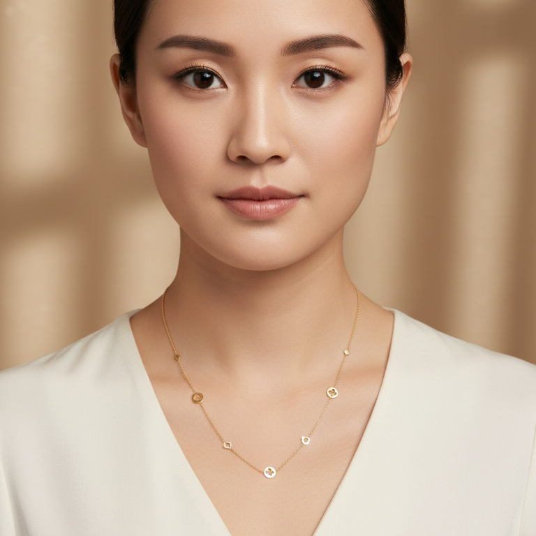 Collar Oro Amarillo - Collar Oro italiano 18k