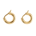 Aros Argollas Bold - Aros Oro Italiano 18K