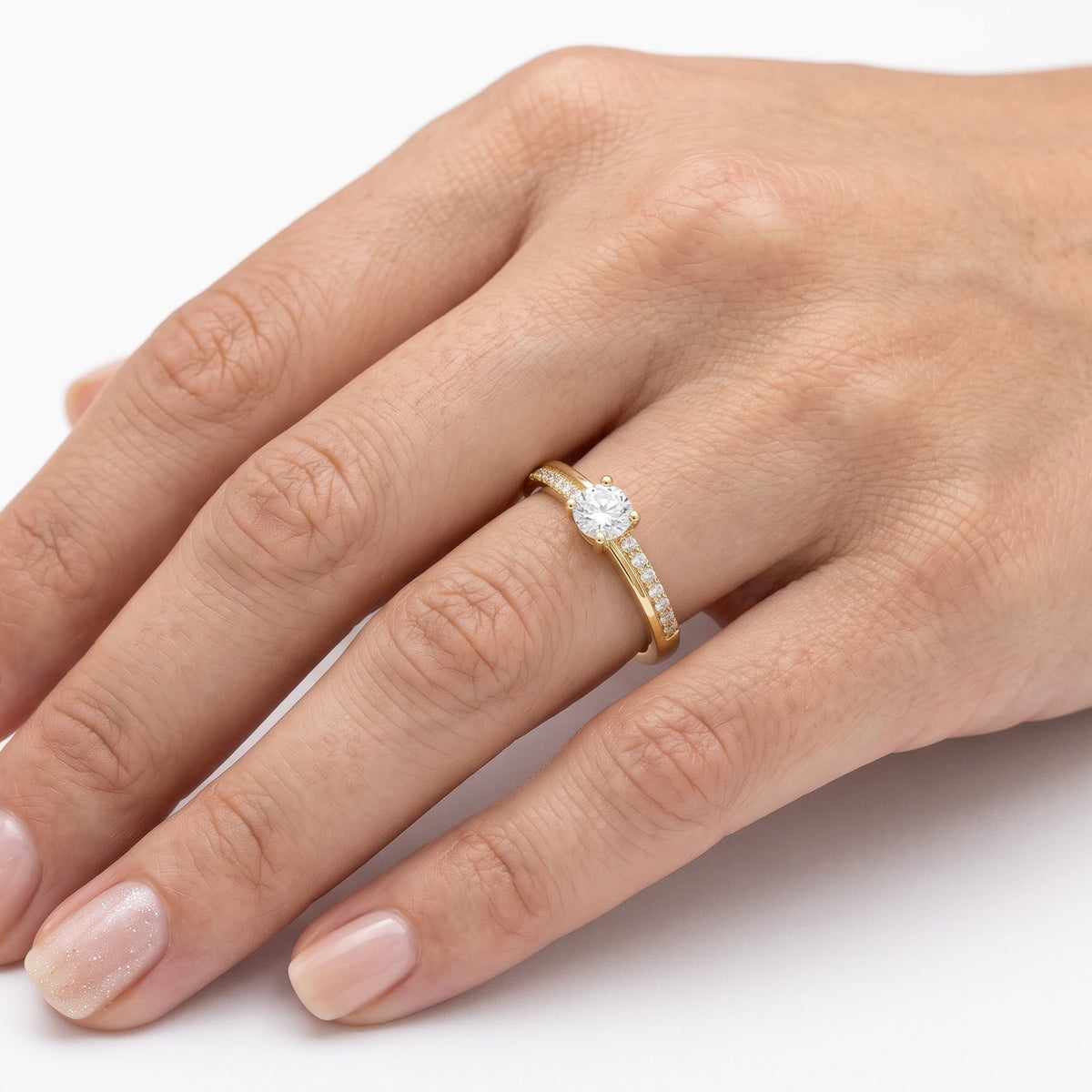 Anillo Valentina - Anillo Oro 18k