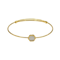 Pulsera Esclava Nácar - Pulsera Oro italiano 18K