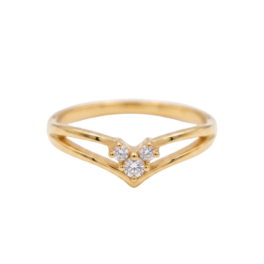 Anillo Carena en Oro - Anillo Oro italiano 18K