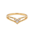 Anillo Carena en Oro - Anillo Oro italiano 18K