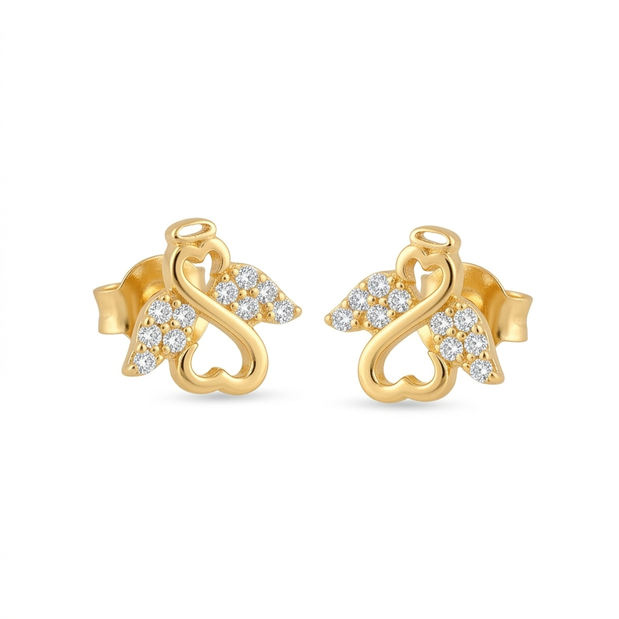 Aros Angelito Mini - Aros Oro Italiano 18K