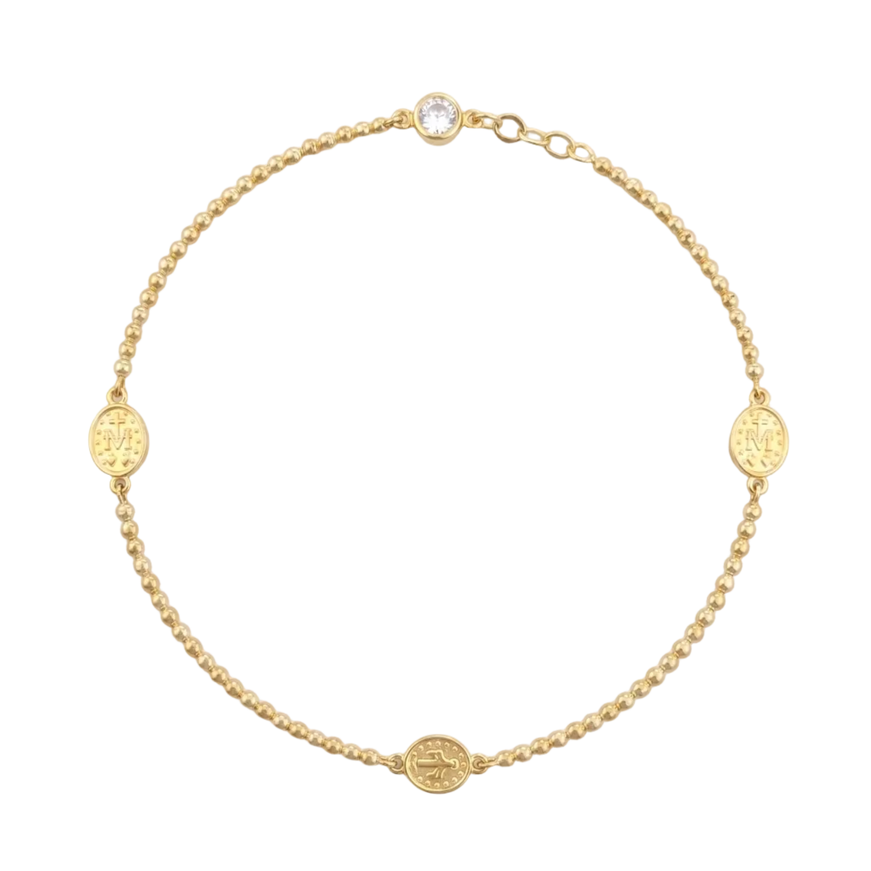 Pulsera Milagrosa - Pulsera Oro Italiano 18k