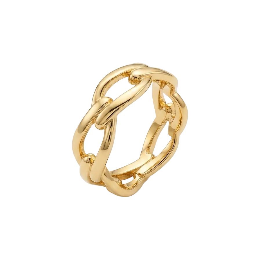 Anillo Flow Link - Anillo Oro 18k