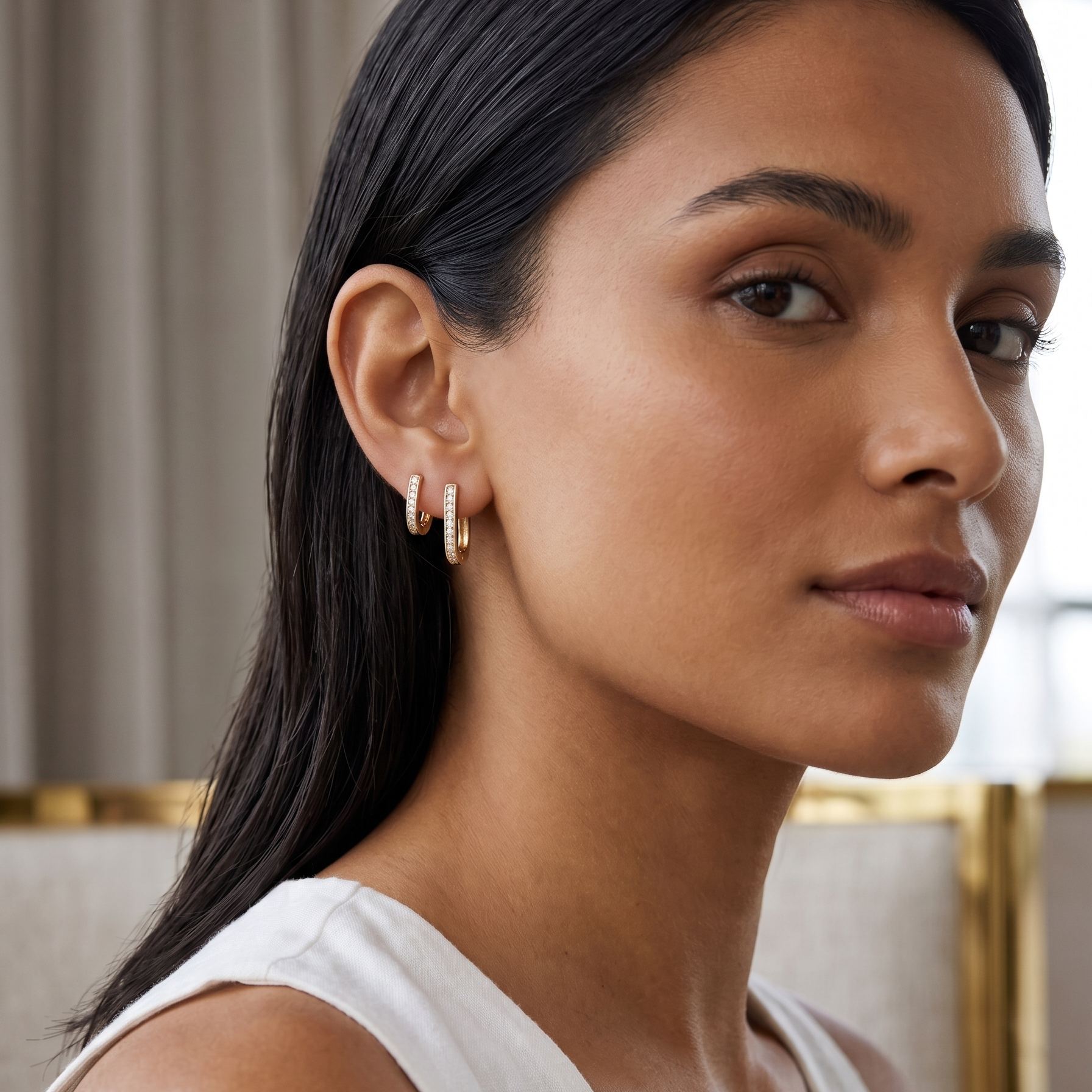 Aros Argollas U-Line - Aros Oro Italiano 18K