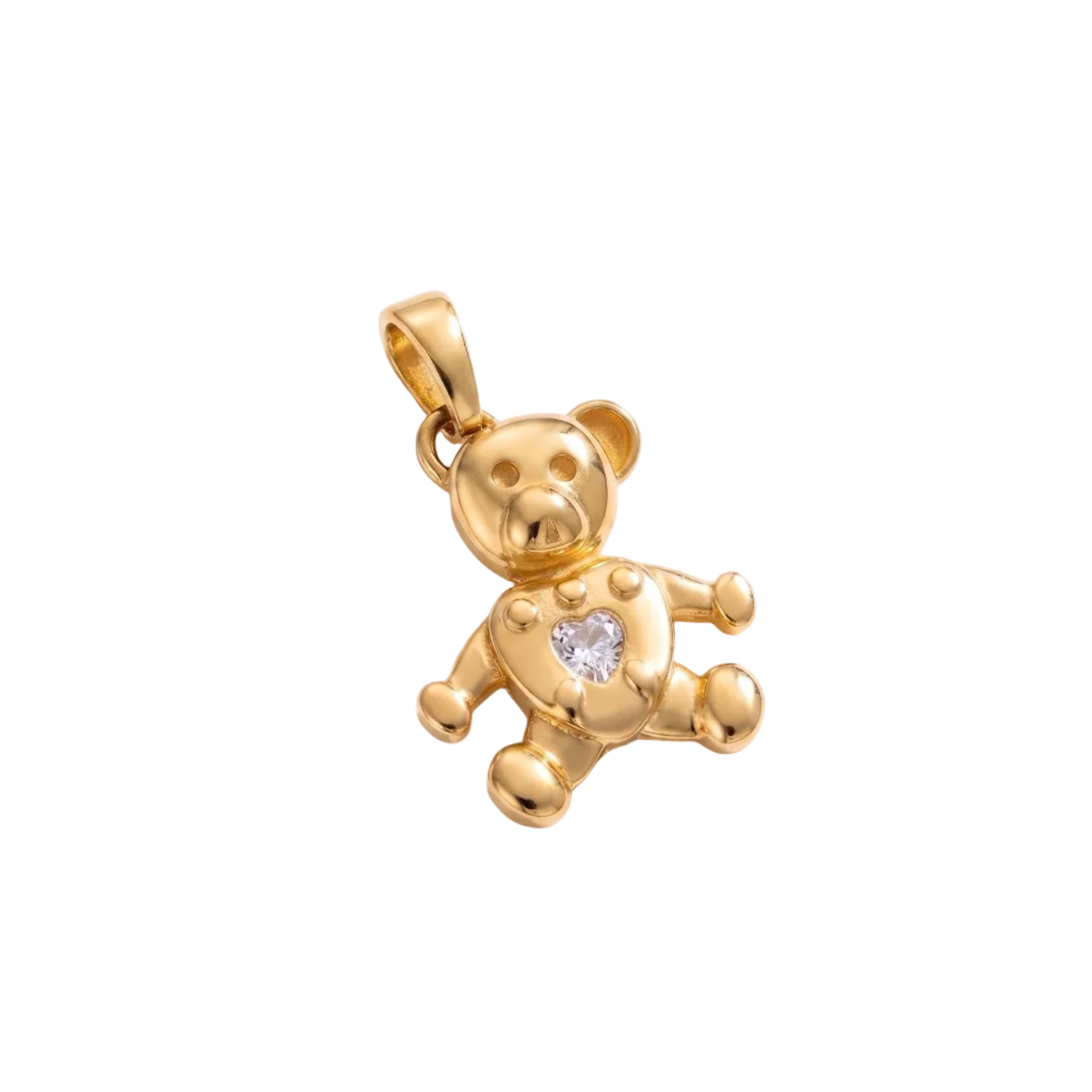 Colgante Teddy Blossom - Colgante Oro 18k