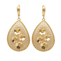 Aros Filigrana y Flores - Aros Oro Italiano 18K