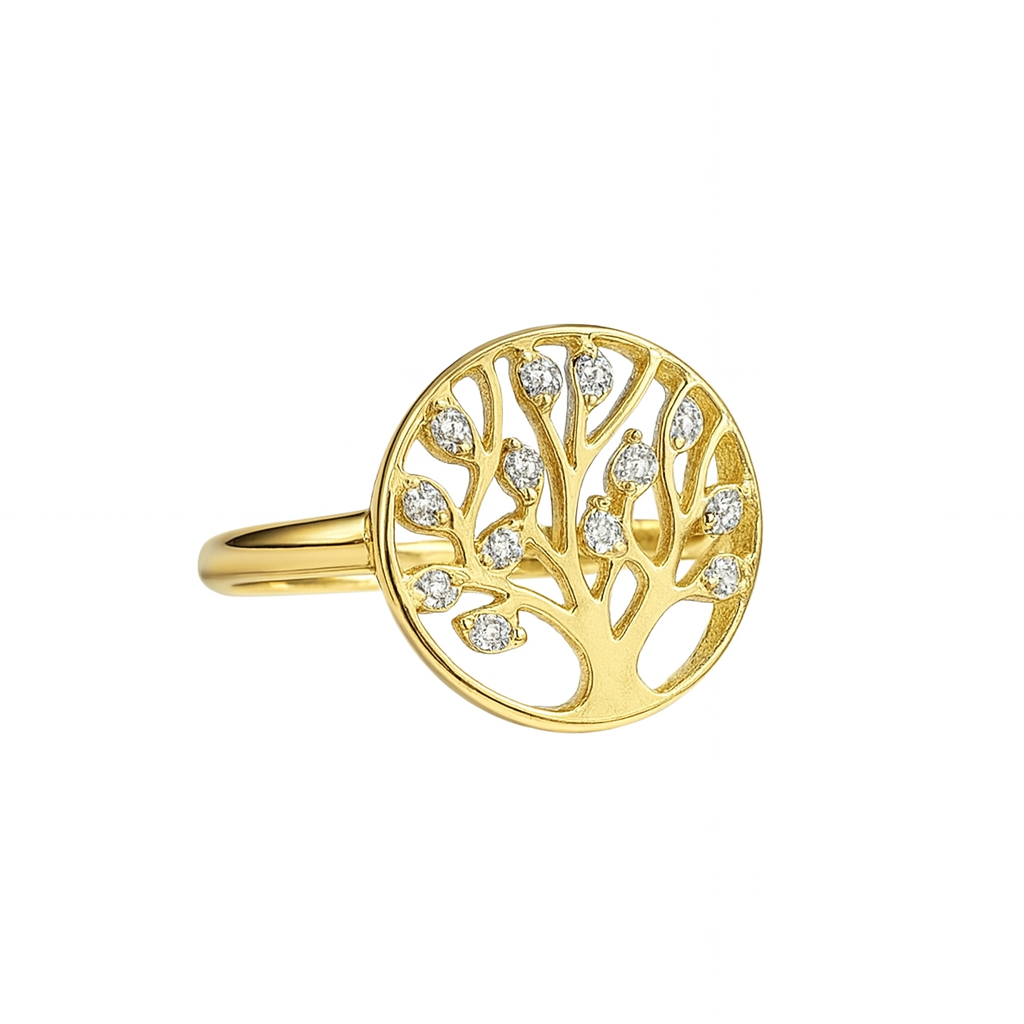 Anillo Árbol de la Vida - Anillo Oro 18K