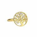 Anillo Árbol de la Vida - Anillo Oro 18K