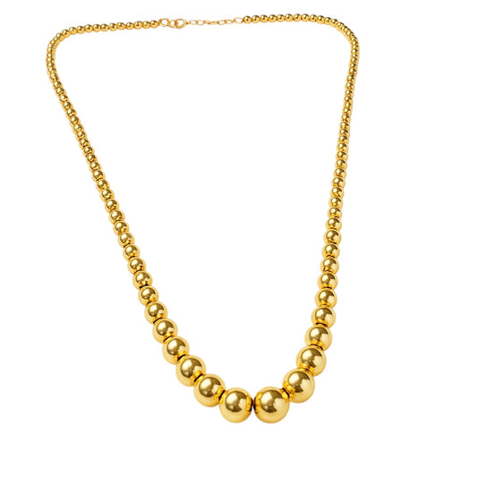 Collar Perlas de Oro