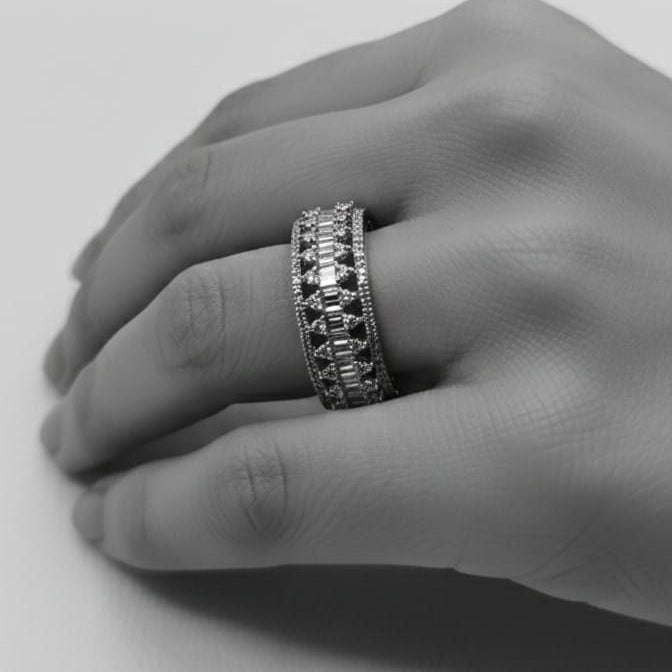 Anillo Helena - Anillo Oro Italiano 18K