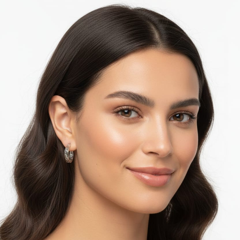 Aros Argolla Elena - Aros Plata 925