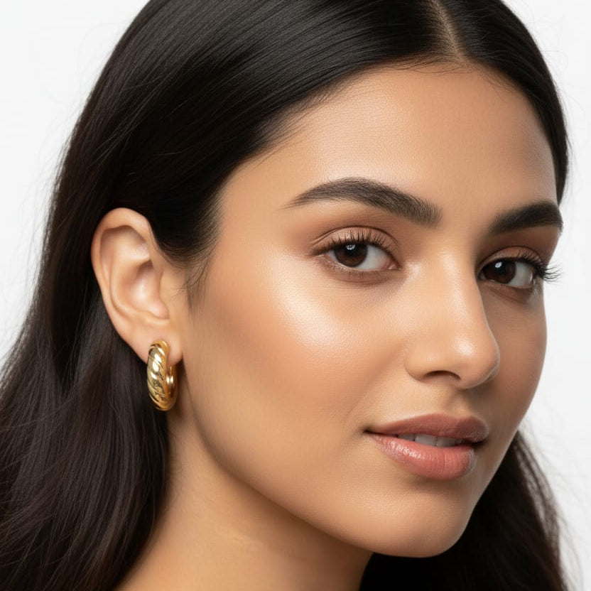 Aros Argolla Kisty - Aros Oro 18K