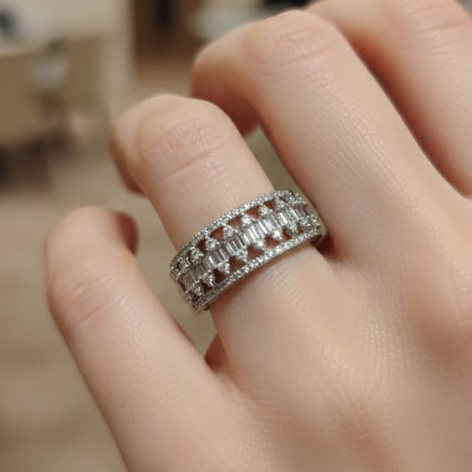 Anillo Helena - Anillo Oro Italiano 18K