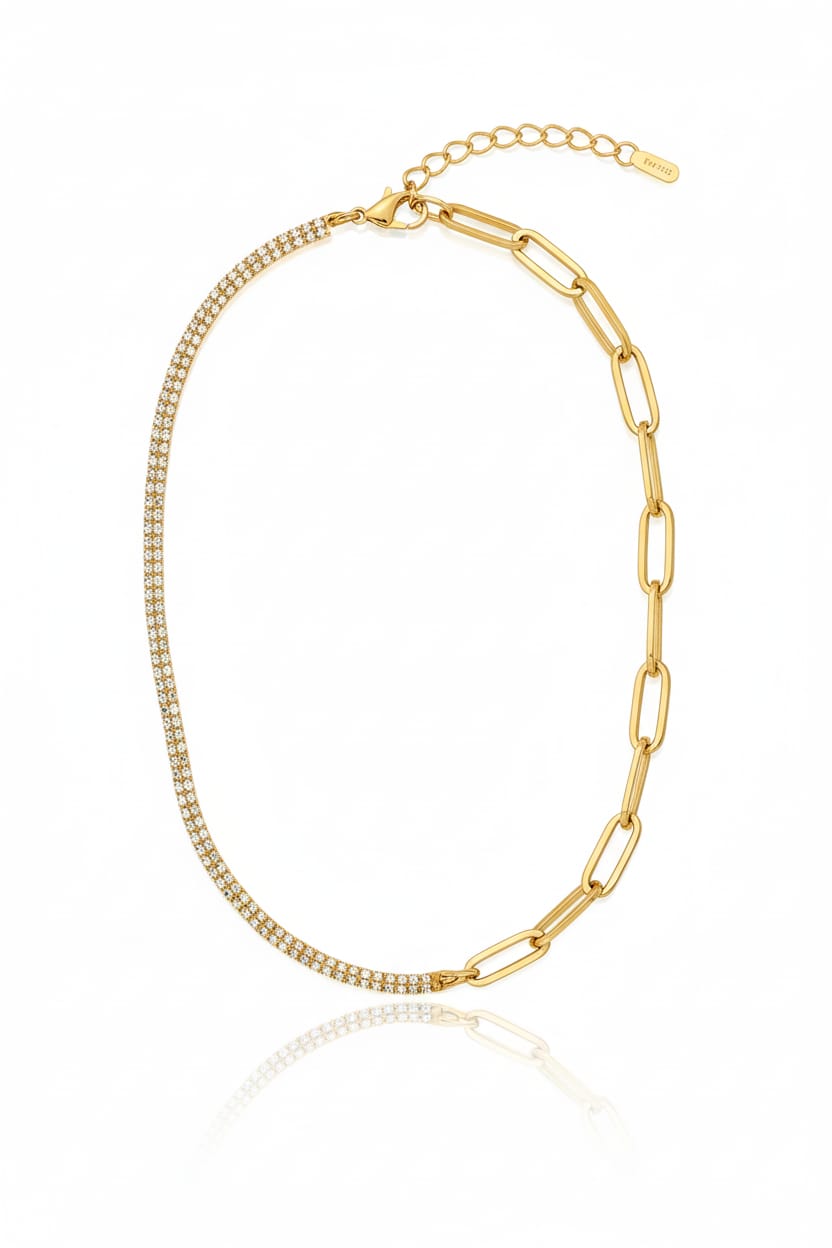 COLLAR MIX RIVIERE ESLABONES