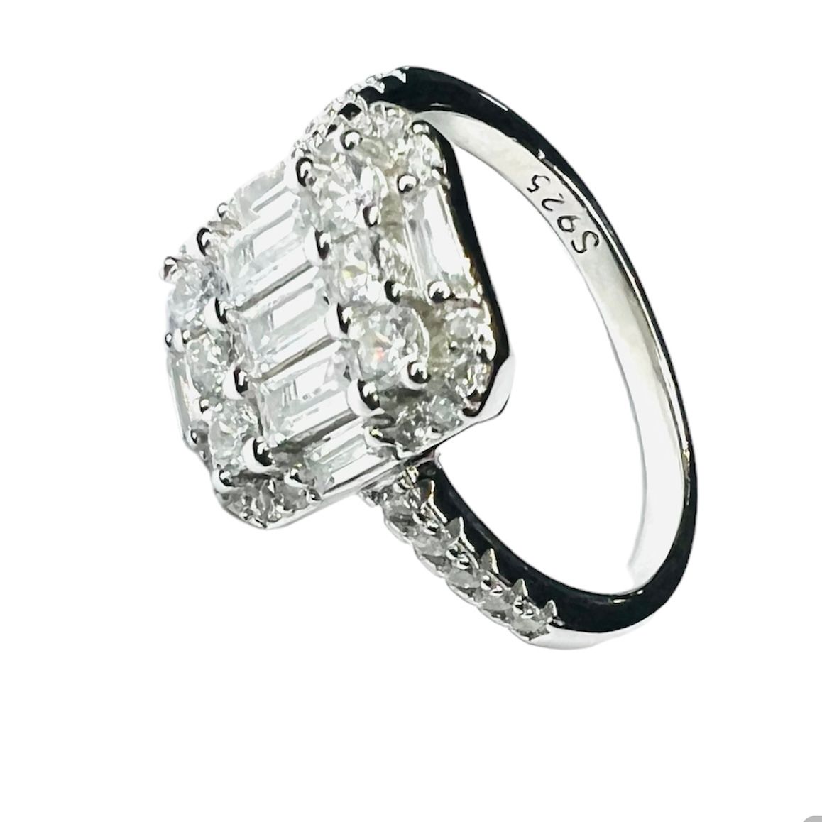 Anillo vintage cuadrado