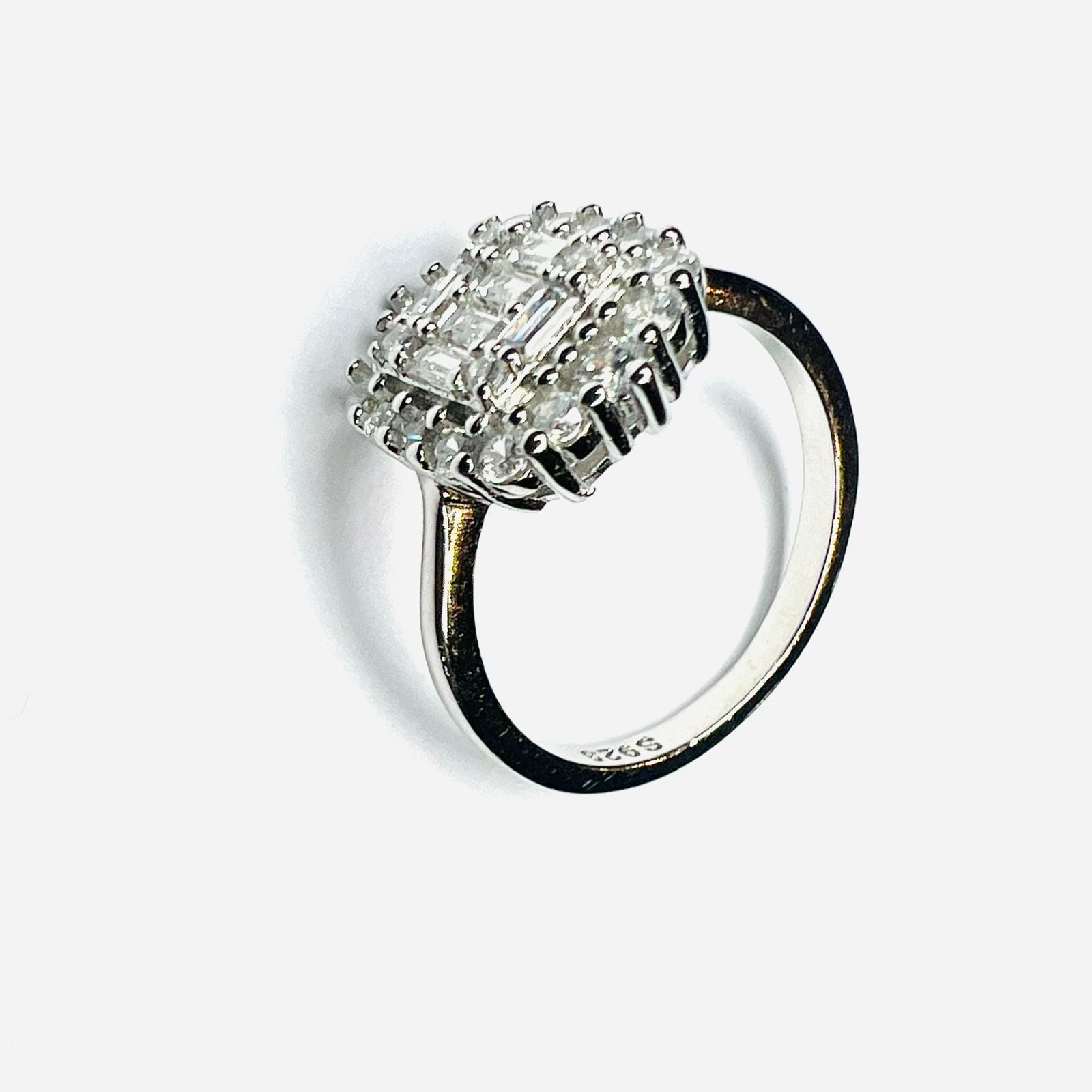 Anillo vintage rectangular