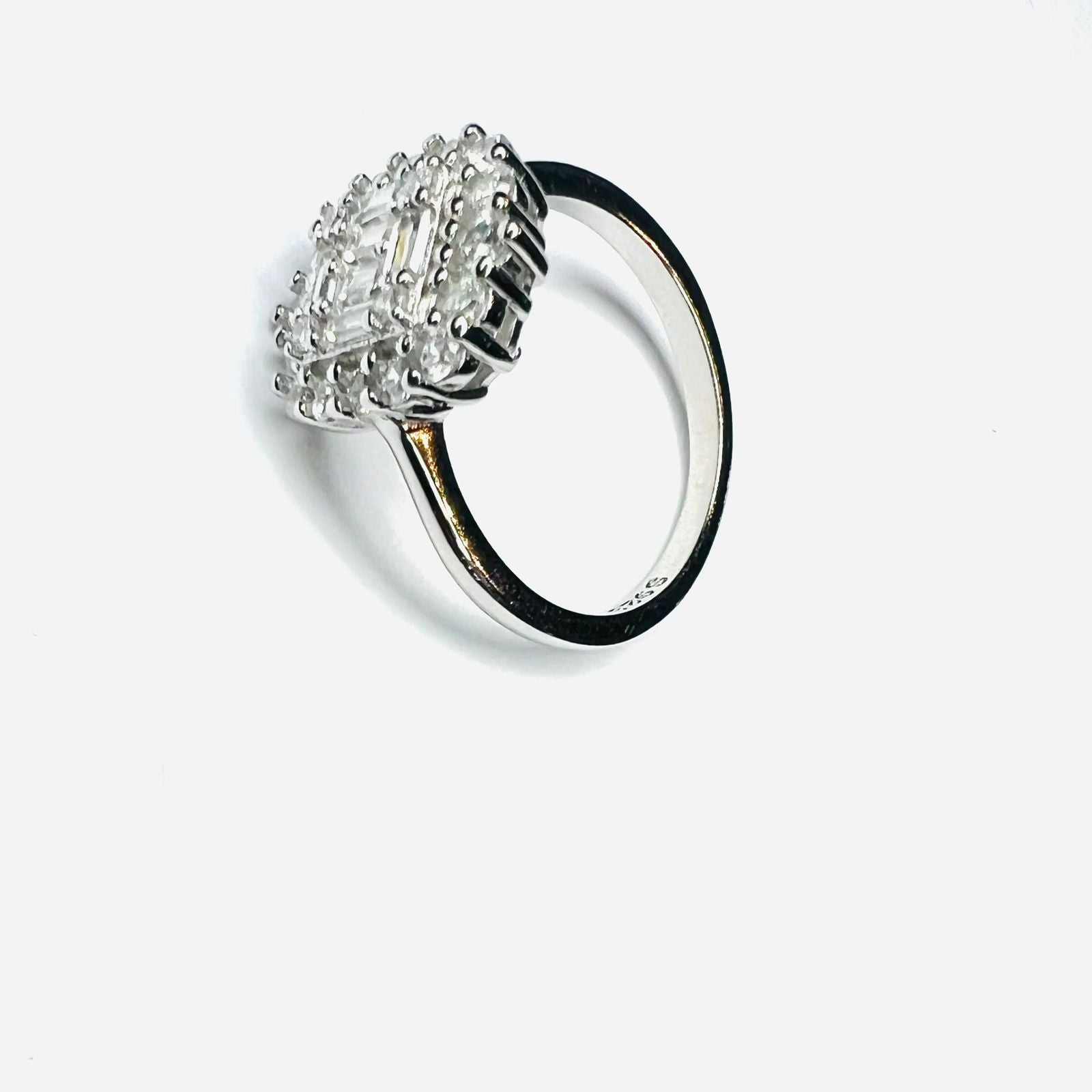 Anillo vintage rectangular