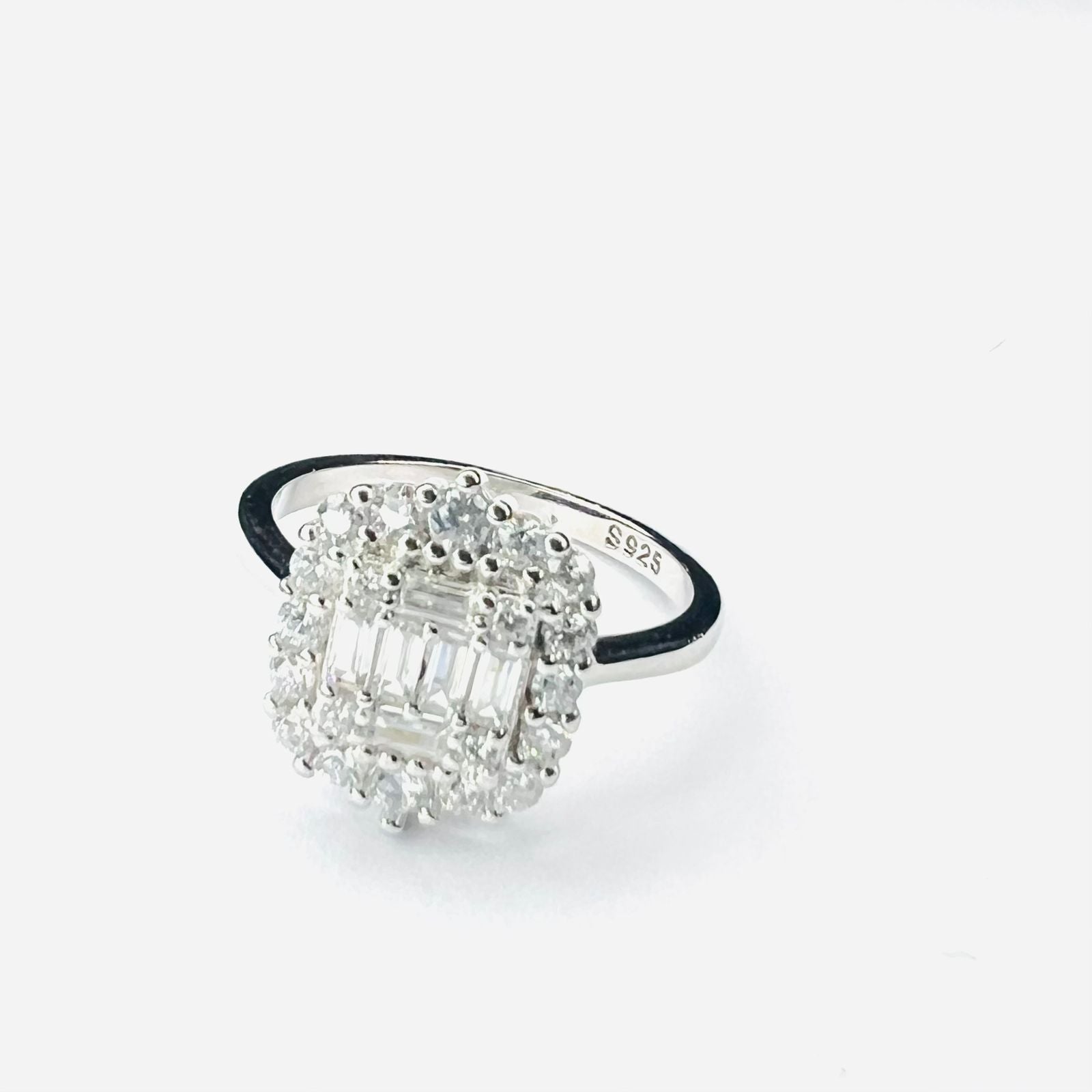 Anillo vintage rectangular