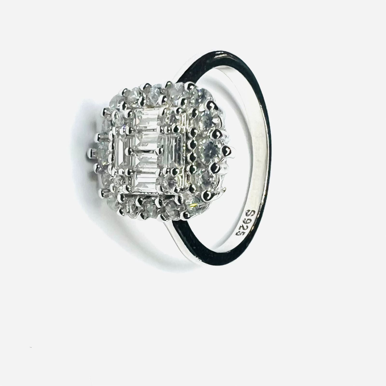 Anillo vintage rectangular