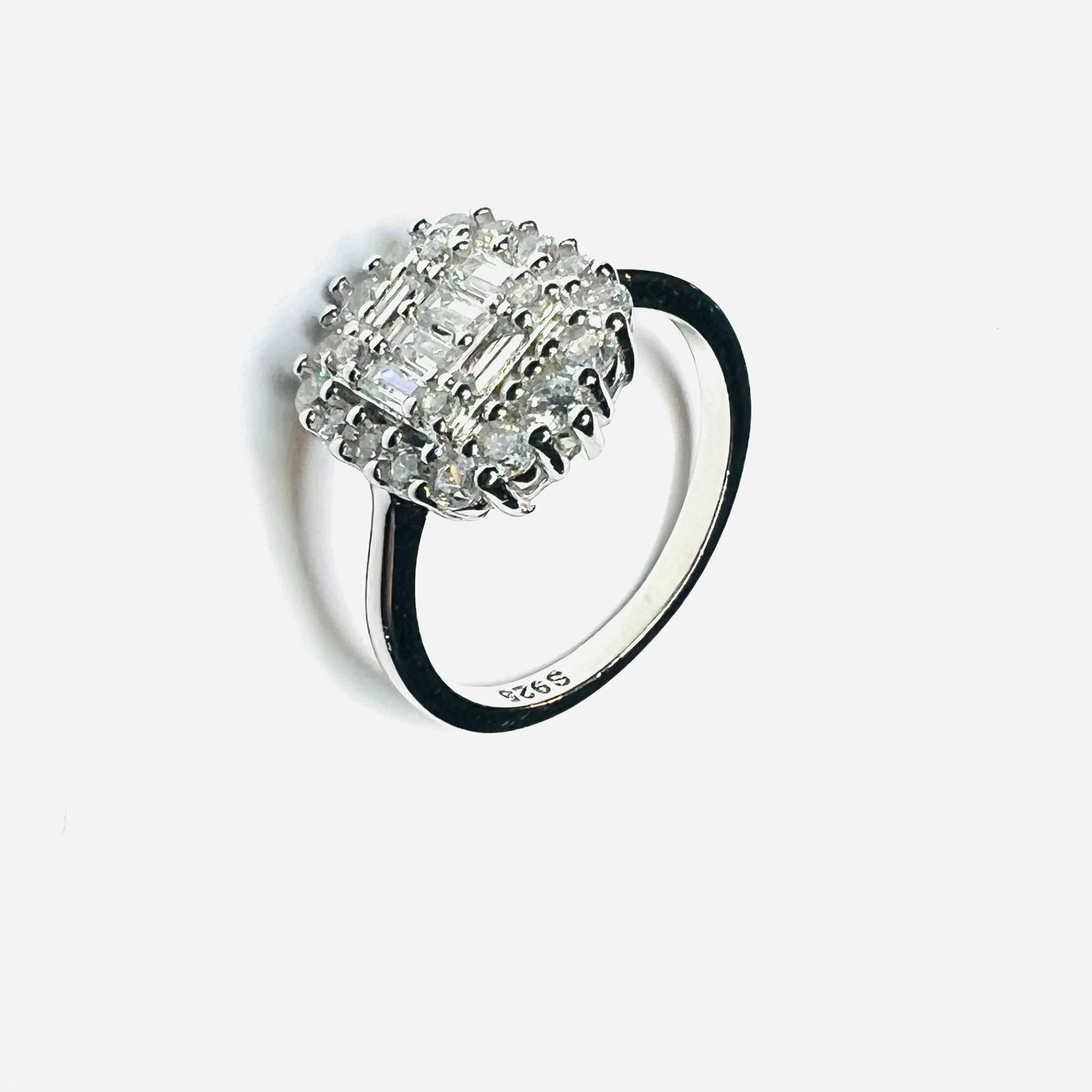 Anillo vintage rectangular