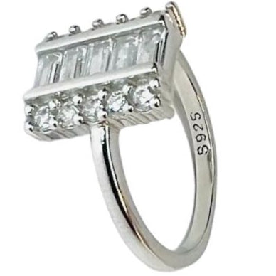 Anillo vintage ovalado